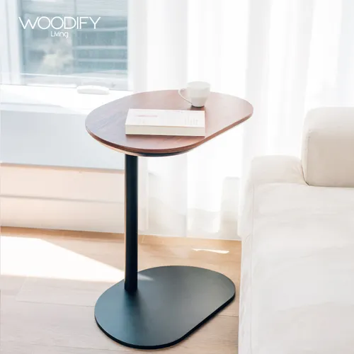 In stock - Almond side table