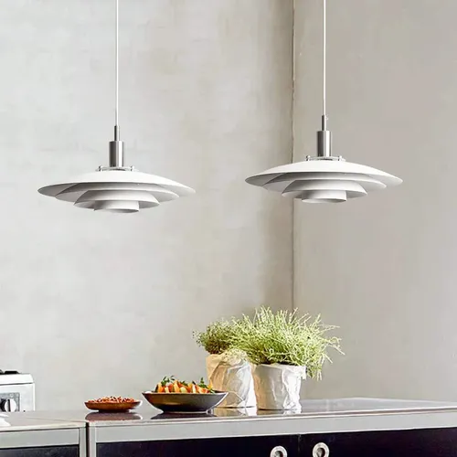 Orbit Modern Layered Pendant