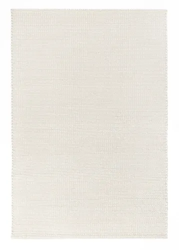 Larvic Ivory Chunky Wool Rug