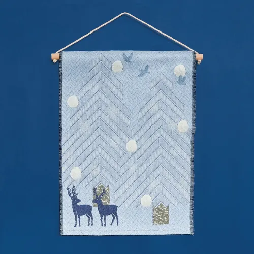 Yuri Himuro - SNIP SNAP mini tapestry | reindeer