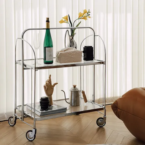 Tabitha Stainless Steel Kitchen Trolley