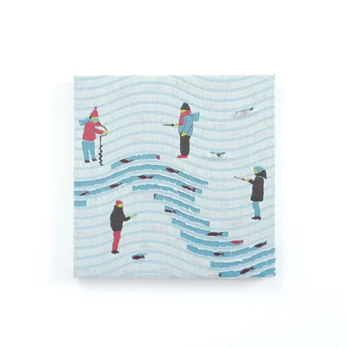 Yuri Himuro - SNIP SNAP art panel square LAPLAND