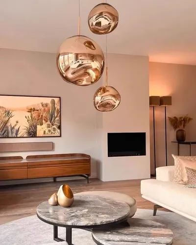 Adrian Melt Glass Pendant Light