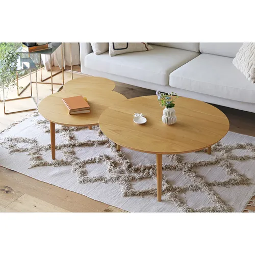 Takano Mokkou - BALLOON Living Table 90-3