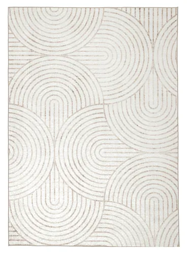Adlin Beige Cream Indoor Outdoor Washable Rug