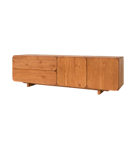 Tess tv cabinet with 2 doors, 2 drawers