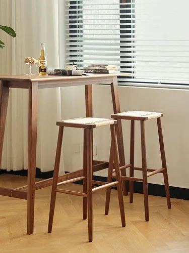 Tissee woven bar stools