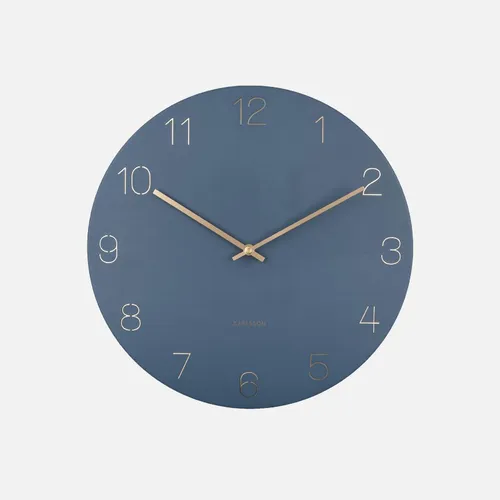 Wall clock Charm engraved numbers