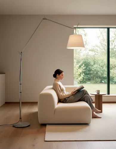 Kendall Adjustable Floor Lamp with Dual Arms