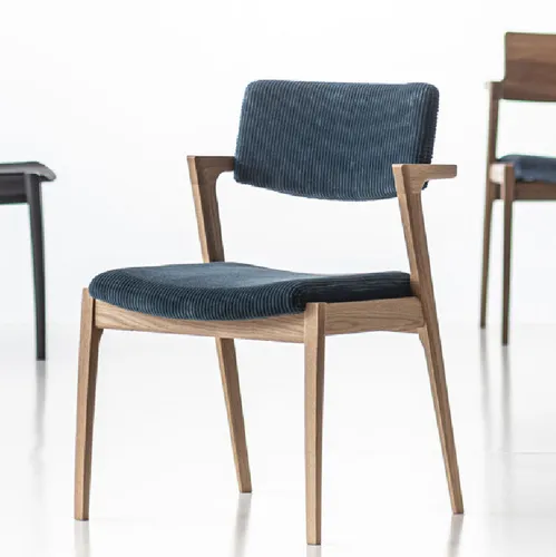 Fuji Furniture - KOTI Semi-arm Chair (Wide)