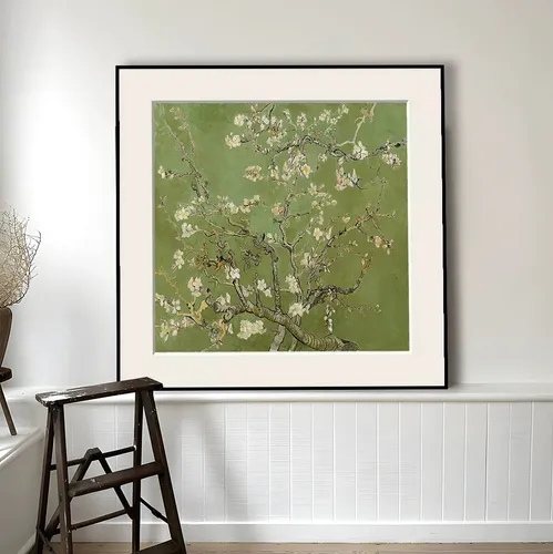 Framed Almond Blossoms by Van Gogh Wall Art