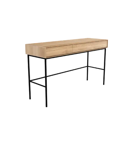 Whitebird desk with 2 drawers