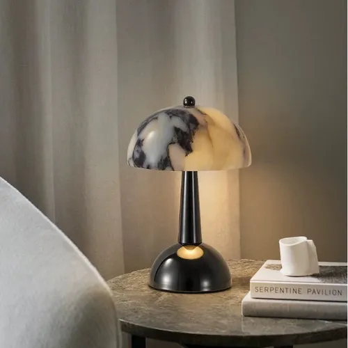 Bella Rechargeable Cordless Marble Lamp