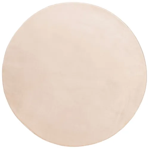 Una Beige Plush Rollie Pollie Round Playmat