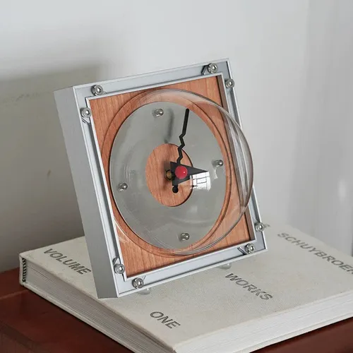 Walter Silent Bauhaus Style Desk Clock