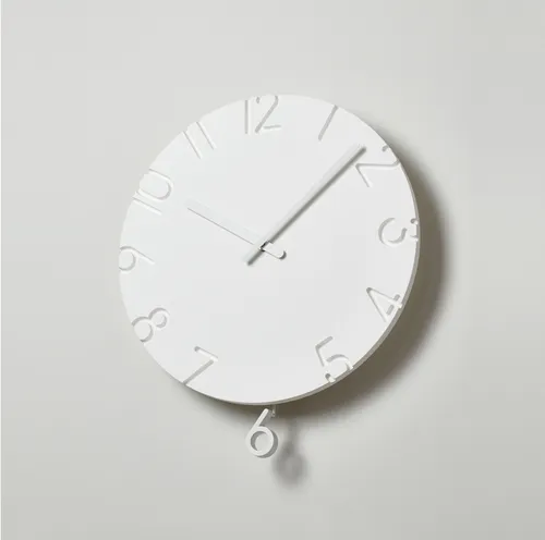 Lemnos - Carved Swing Clock