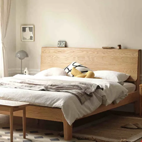 Seattle Oakwood Bed Frame