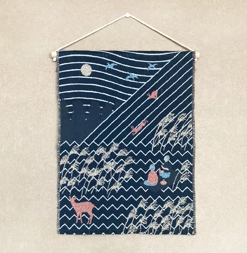 Yuri Himuro - SNIP SNAP mini tapestry "otsukimi"